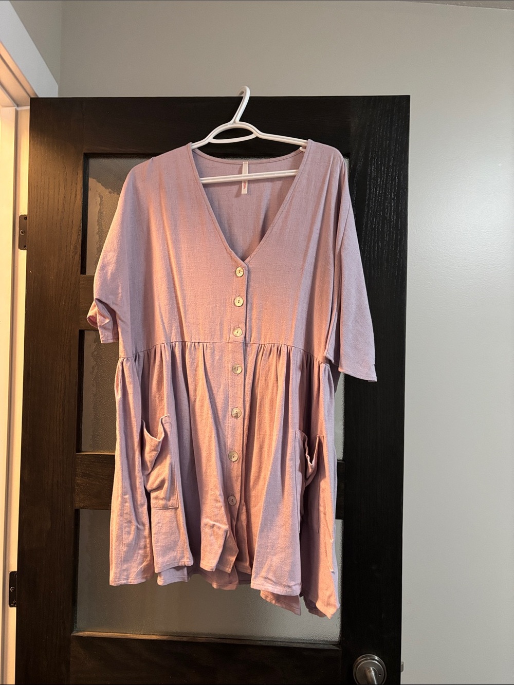 Lavender babydoll dress
